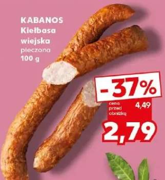 Kiełbasa wiejska pieczona