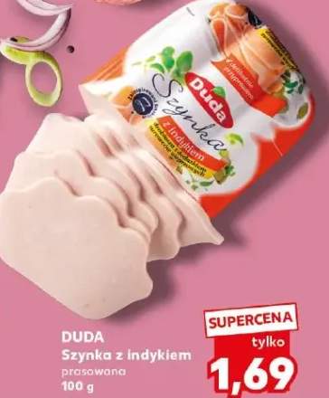 Szynka z indykiem prosowana