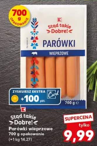 Parówki wieprzowe