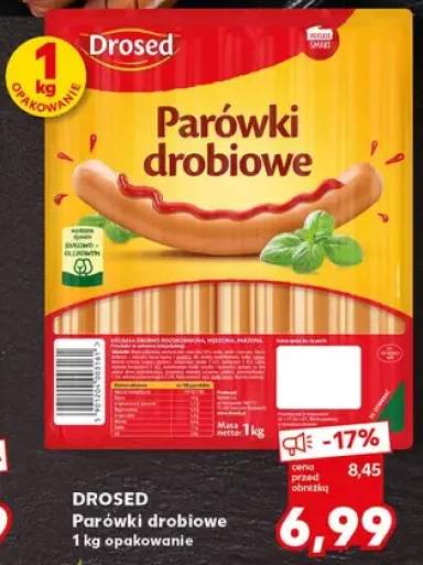 Parówki drobiowe