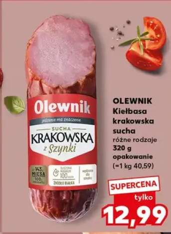 Kiełbasa krakowska sucha różne rodzaje