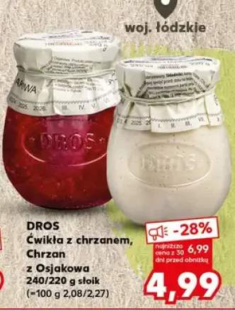 Ćwikła z chrzanem, chrzan z Osjakowa