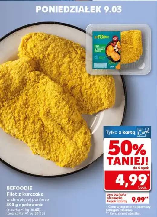 Filet z kurczaka w chrupiącej panierze