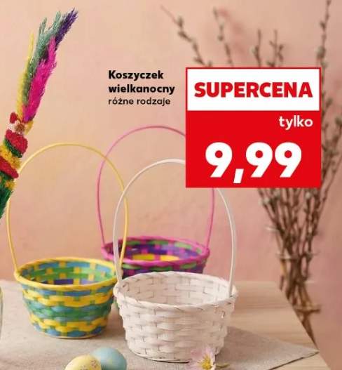 Koszyczek wielkanocny różne rodzaje