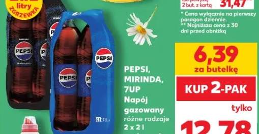 Napój gazowany różne rodzaje 2 x 2 l 