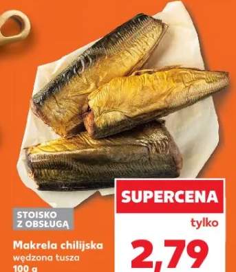 Makrela chilijska wędzona tusza