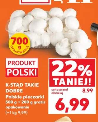 Pieczarki polskie 500 g