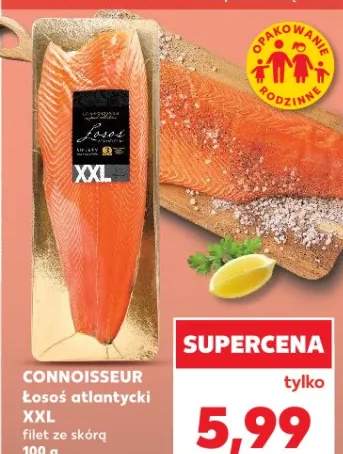Łosoś atlantycki XXL filet ze skórą