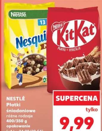 Płatki śniadaniowe różne rodzaje