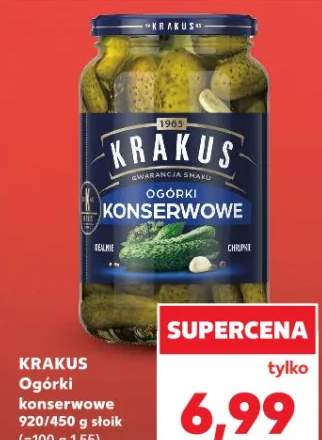 Ogórki konserwowe słoik