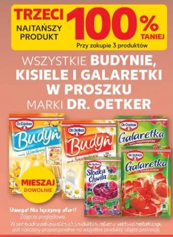 Wszystkie budynie, kisiele i galaretki w proszku