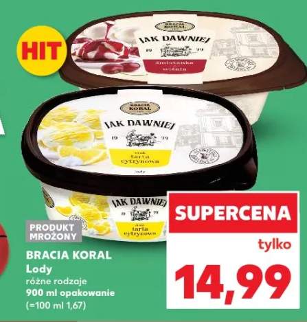 Lody różne rodzaje