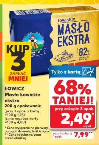 Masło łowickie ekstra
