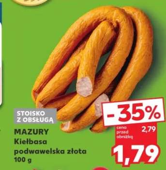 Kiełbasa podwawelska złota