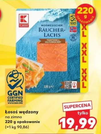 Łosoś wędzony na zimno