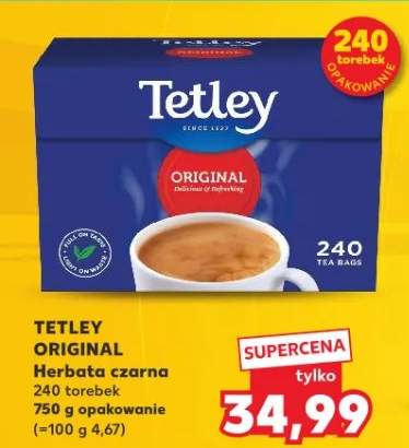 Herbata czarna Tetley Original