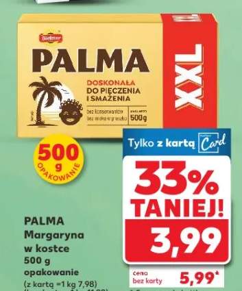 Margaryna w kostce XXL