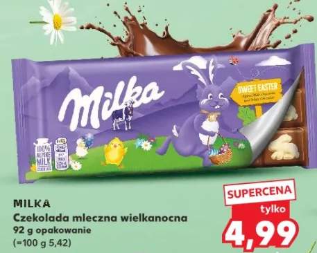 Czekolada mleczna wielkanocna