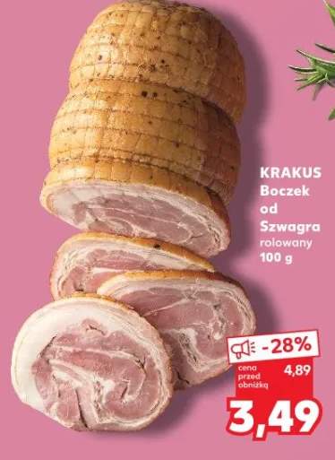 Boczek od Szwagra rolowany Krakus