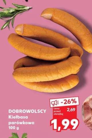 Kiełbasa parówkowa Dobrowolscy