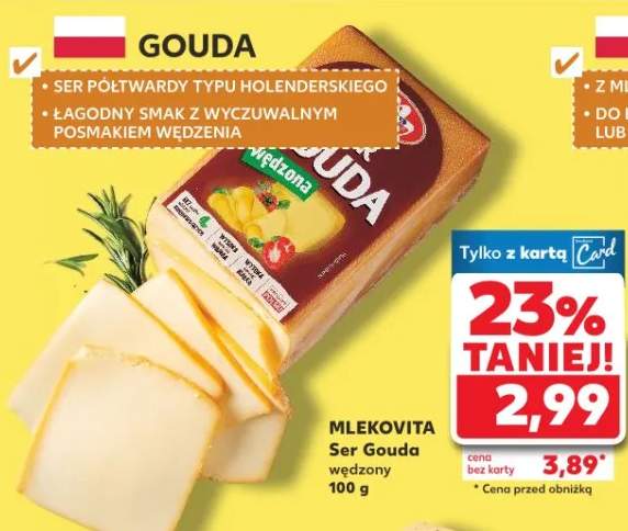 Ser Gouda wędzony