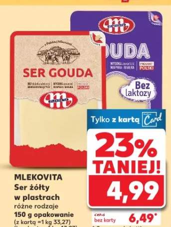 Ser żółty Duda w plastrach