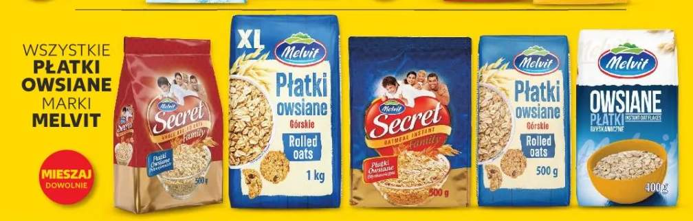 Płatki owsiane błyskawiczne