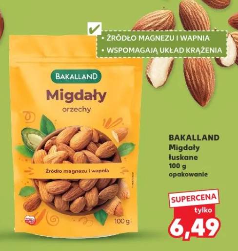 Migdały łuskane