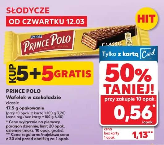 Wafelek w czekoladzie classic