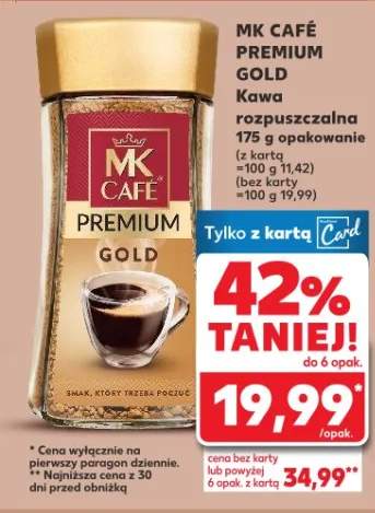 Kawa rozpuszczalna Premium Gold