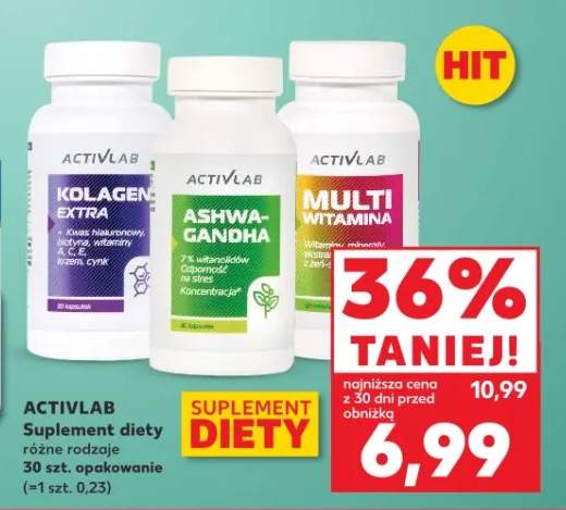 Suplement diety różne rodzaje