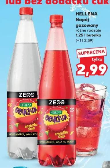 Napój gazowany różne rodzaje