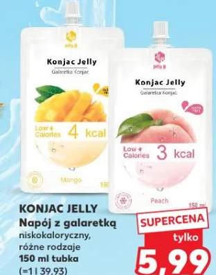 Napój z cukierką niskokaloryczny, różne rodzaje