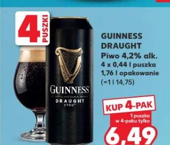 Piwo 4,2% alk. Draught