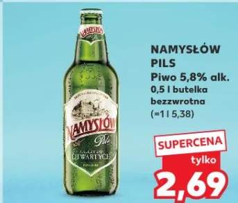Piwo 5,8% alk. Pils