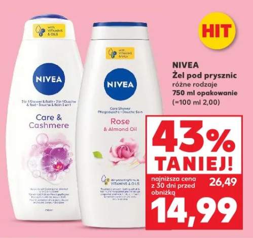 Żel pod prysznic Rose & Almond Oil