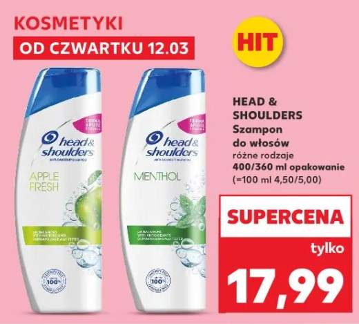 Szampon do włosów Menthol