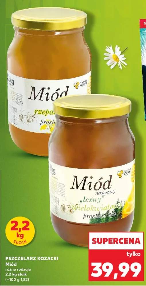 Miód nektarowy leśny z dzielokwiatu praskiego