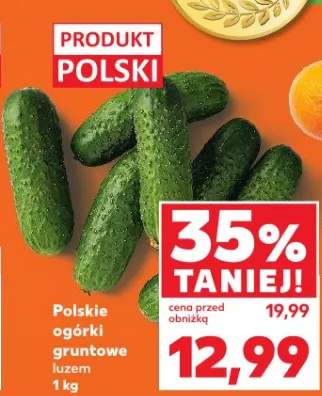 Ogórki gruntowe luzem