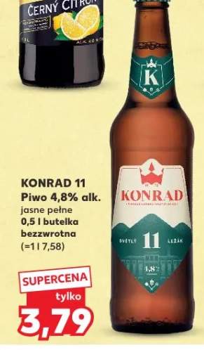 Piwo 4,8% alk. jasne pełne