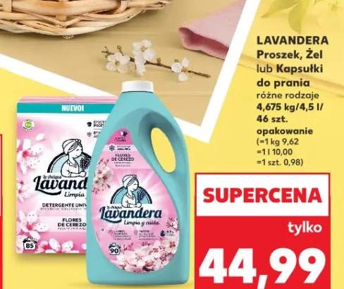 Proszek, żel lub kapsułki do prania różne rodzaje