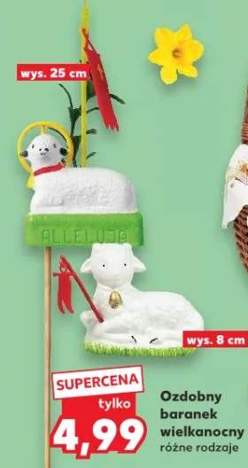 Ozdobny baranek wielkanocny różne rodzaje