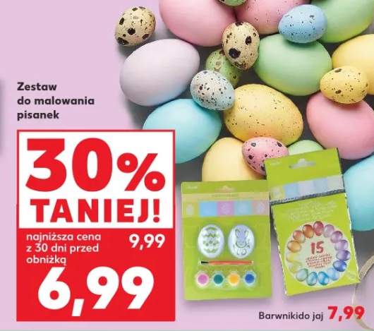 Zestaw barwników do jajek i owijek