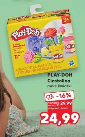 Ciastolina małe kwiatki