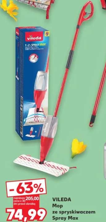 Mop ze spryskiwaczem Spray Max