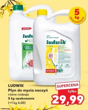 Płyn do mycia naczyń różne rodzaje 5kg opakowanie