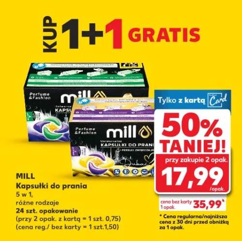 Kapsułki do prania 5 w 1, różne rodzaje