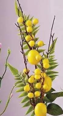 Gałązka dekoracyjna z pisankami