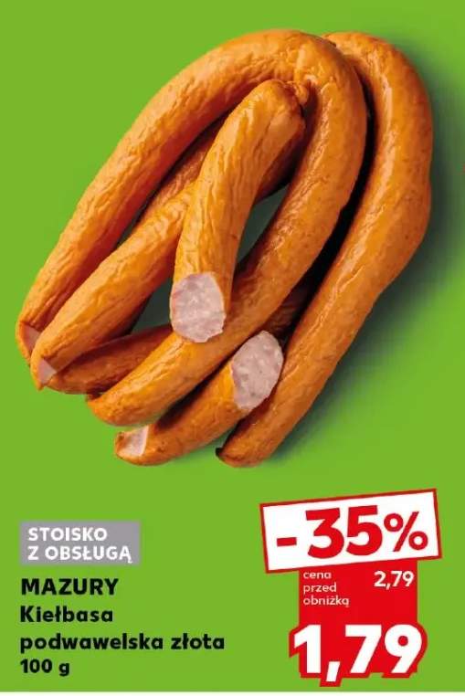 Kiełbasa mazury podwawelska złota