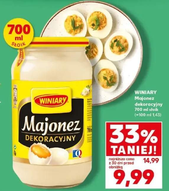 Majonez dekoracyjny maxi słoik